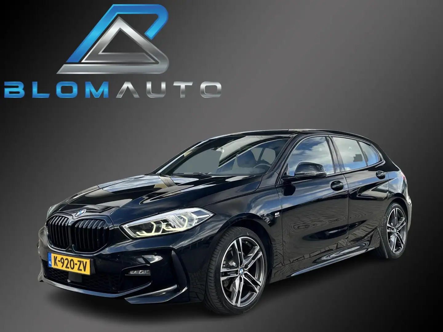 BMW 118 1-serie 118i M Sport LED+CARPLAY+NL AUTO+BTW Noir - 1