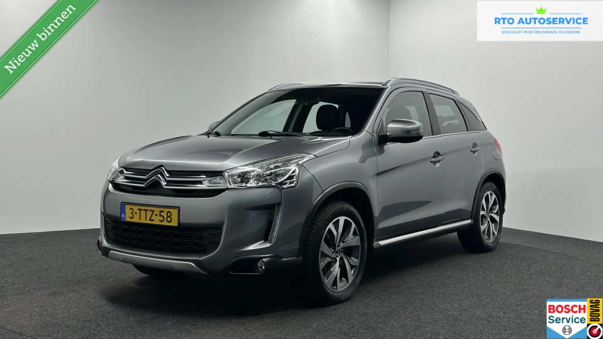 Citroen C4 Aircross 1.6 Collection NAVIGATIE CRUISE ECC LM. Gris - 1