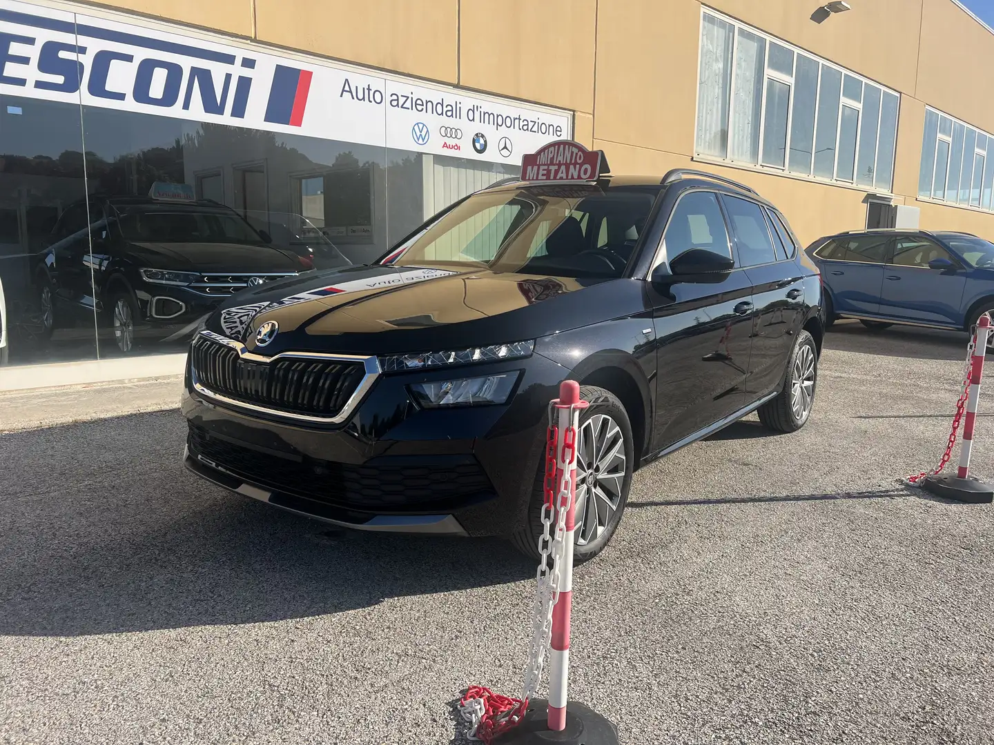 Skoda Kamiq Kamiq 1.0 g-tec Clever 90cv Nero - 2