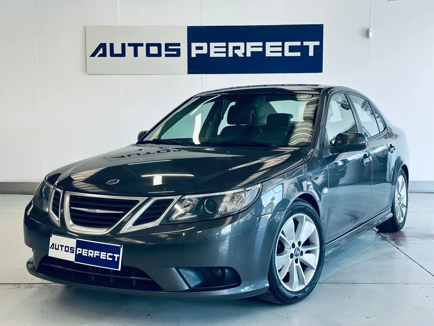 Saab 9-3 1.9 TTiD Limited CUIR NAVI CLIM JA 17 Grigio - 1