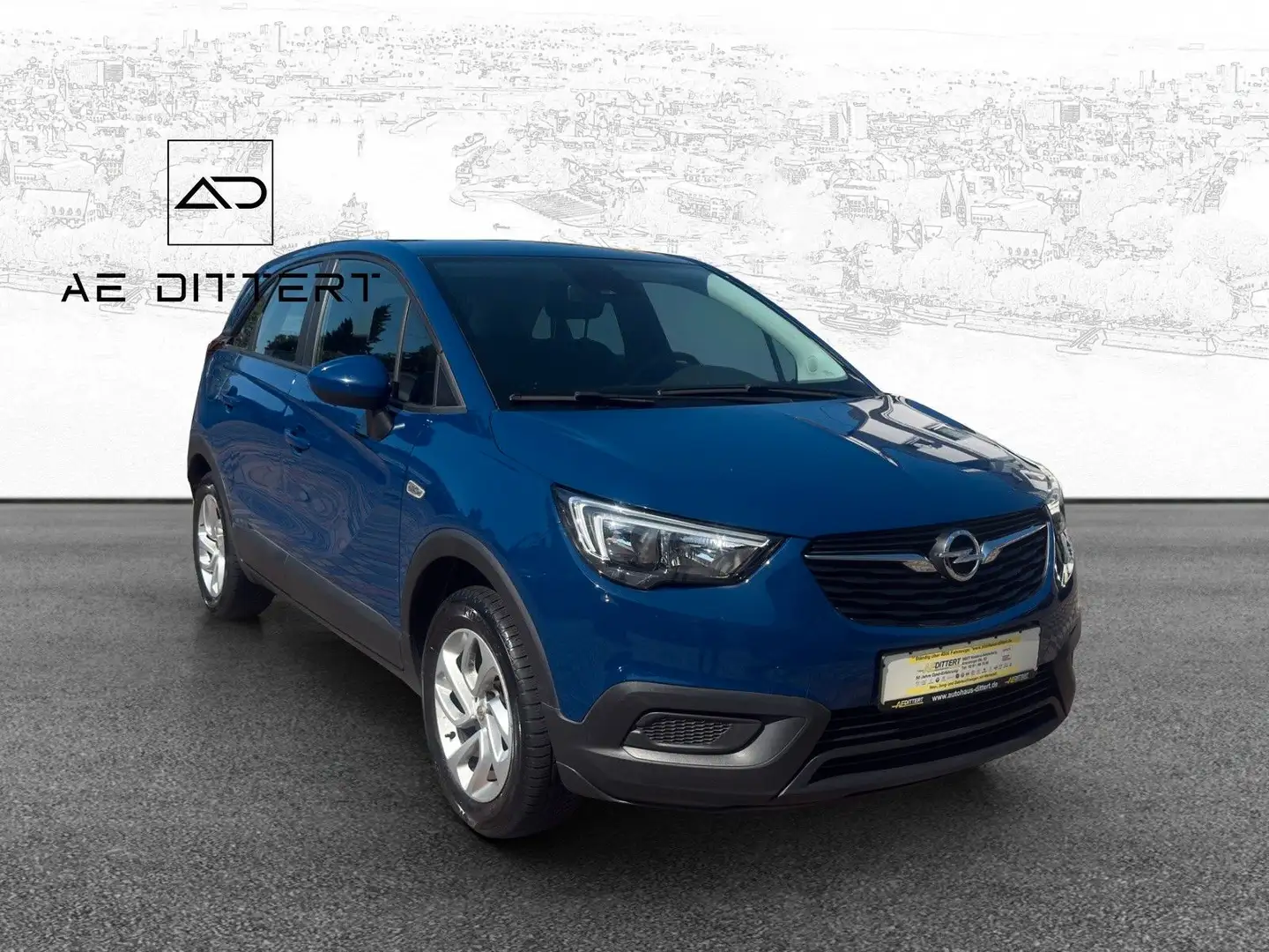 Opel Crossland X ++Carplay+Tempo++ Bleu - 2