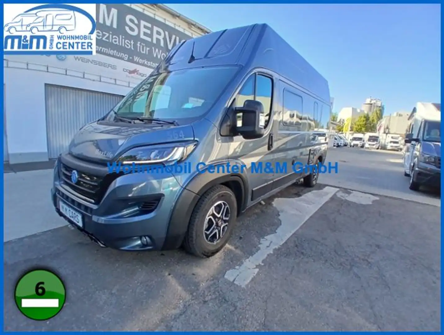 Knaus BoxLife 600 DQ Navi Kamera Maxi Voll LED Gris - 1