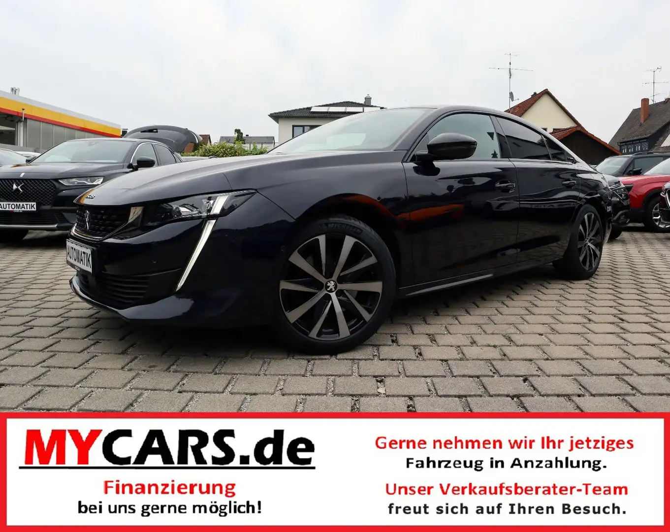 Peugeot 508 Hybrid 225 GT*Vollleder*Focal*e.Hkl. Blauw - 1