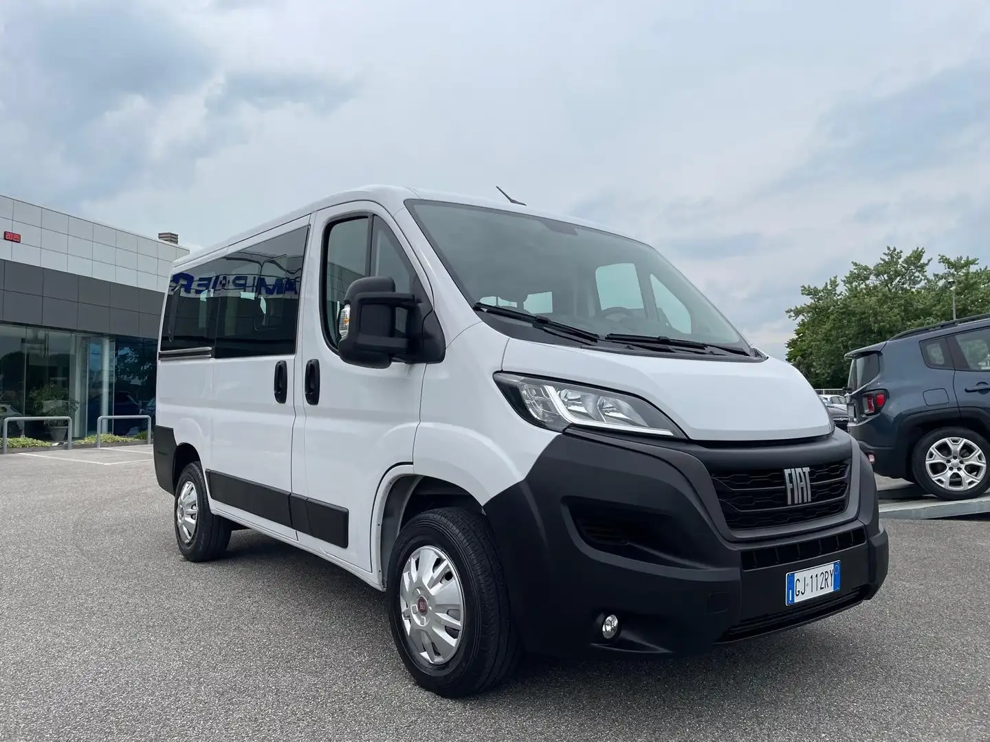Fiat Ducato 2.2 M-Jet 140CV  6M PANORAMA 9 POSTI Blanc - 2