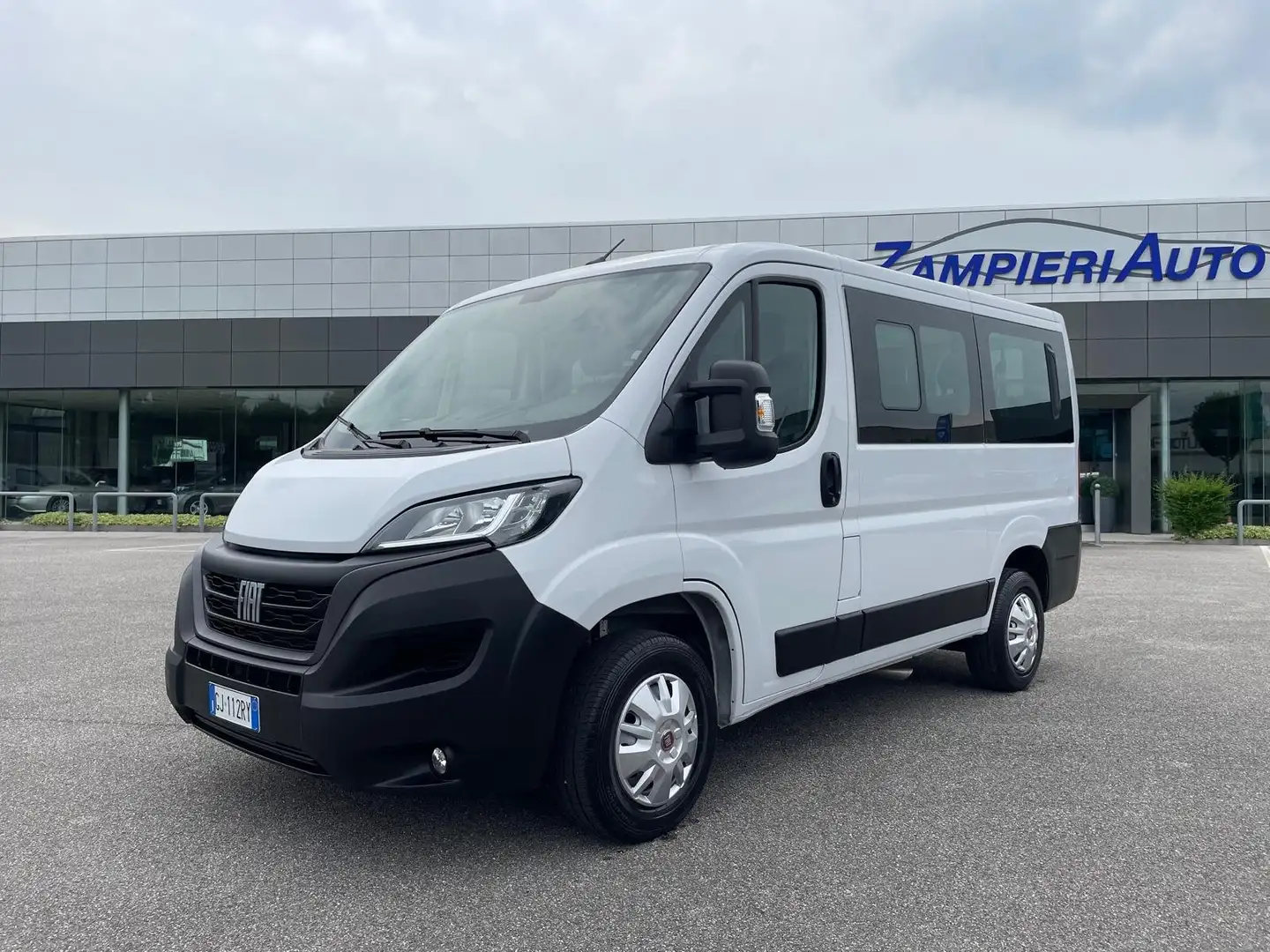 Fiat Ducato 2.2 M-Jet 140CV  6M PANORAMA 9 POSTI Blanc - 1