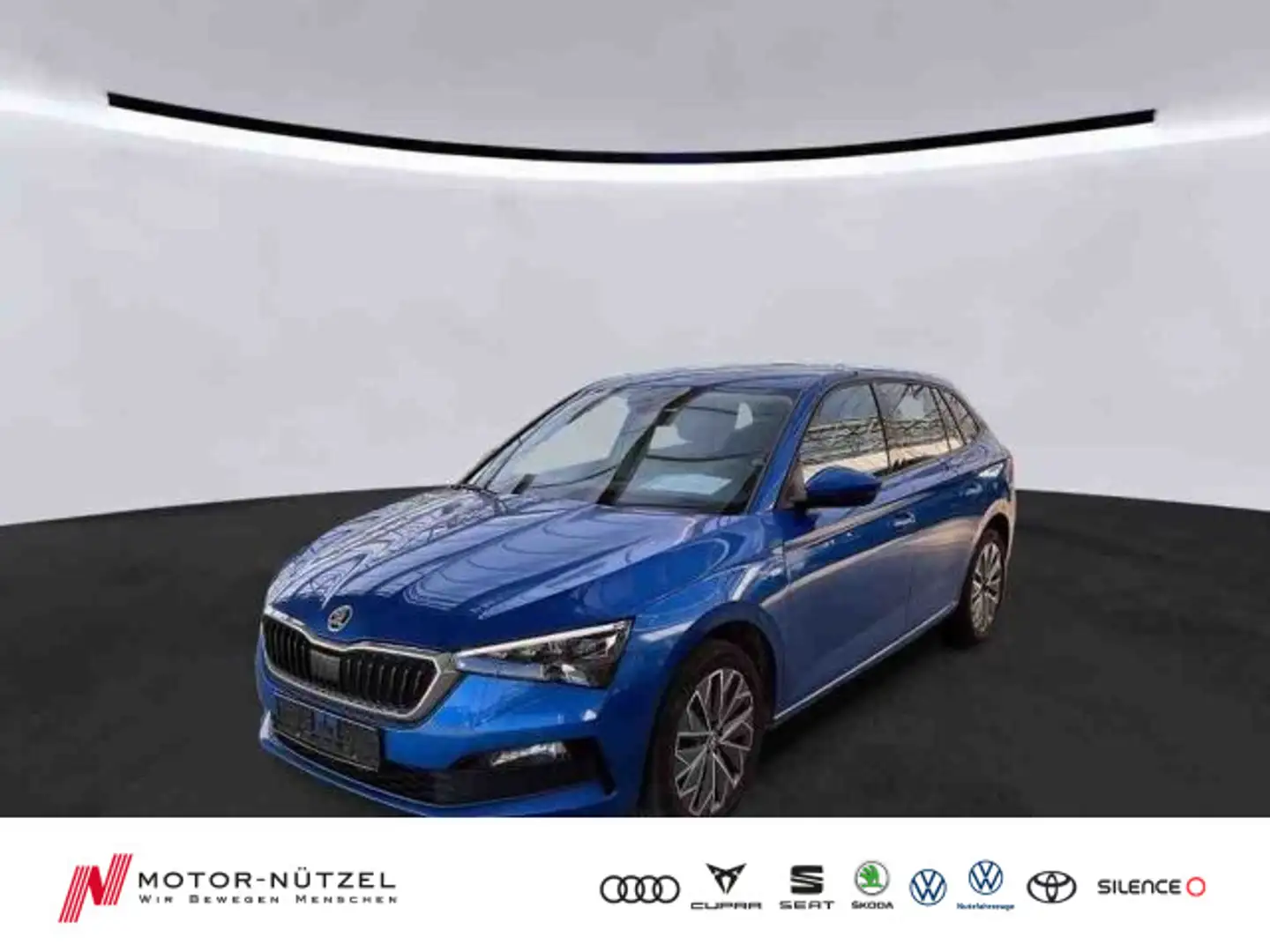 Skoda Scala 1.0 TSI TOUR LED+APP+GRA+SHZ+PDC+RFK+NSW Blau - 1