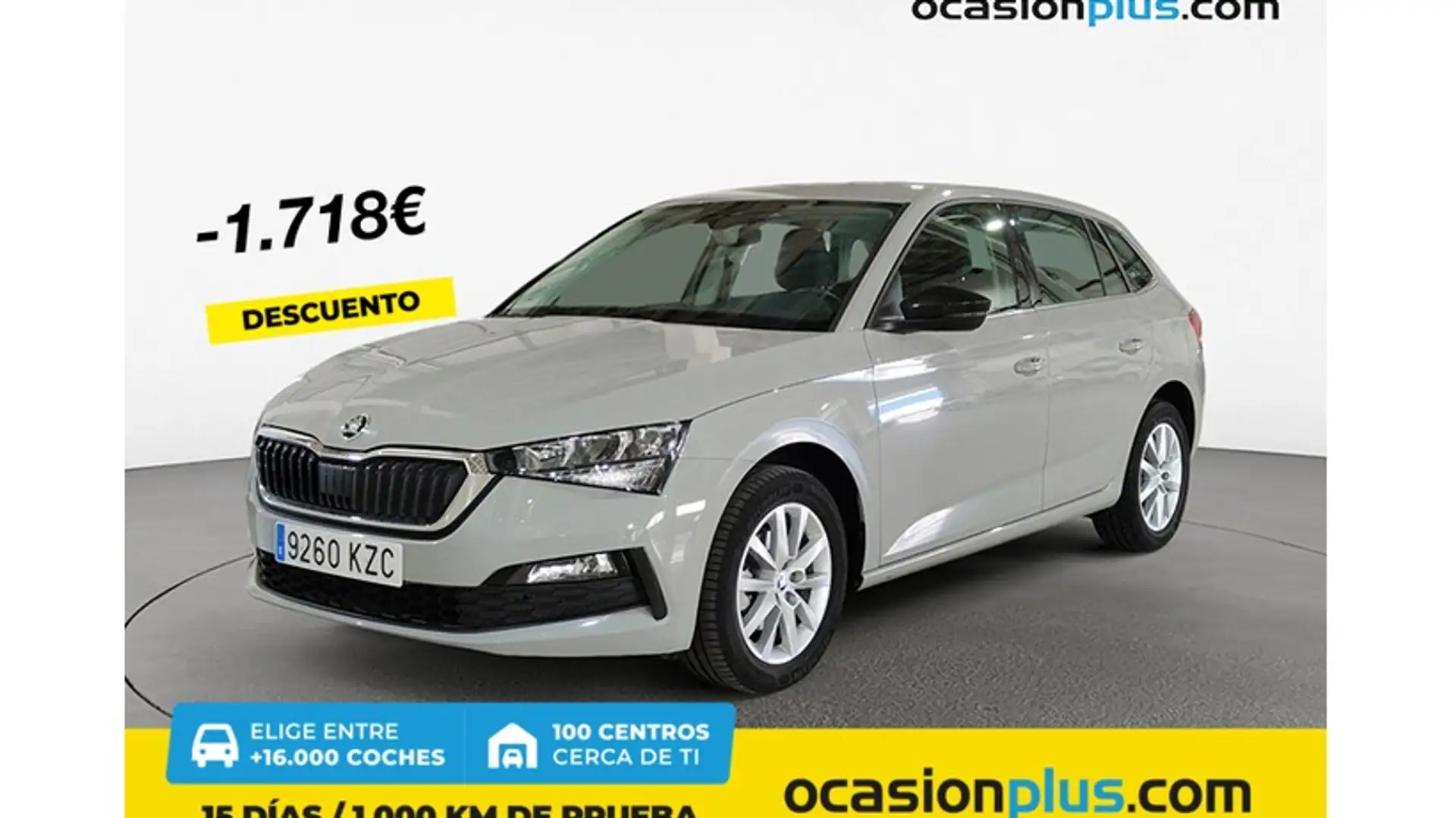 Skoda Scala 1.5 TSI Ambition DSG 110kW Gris - 1