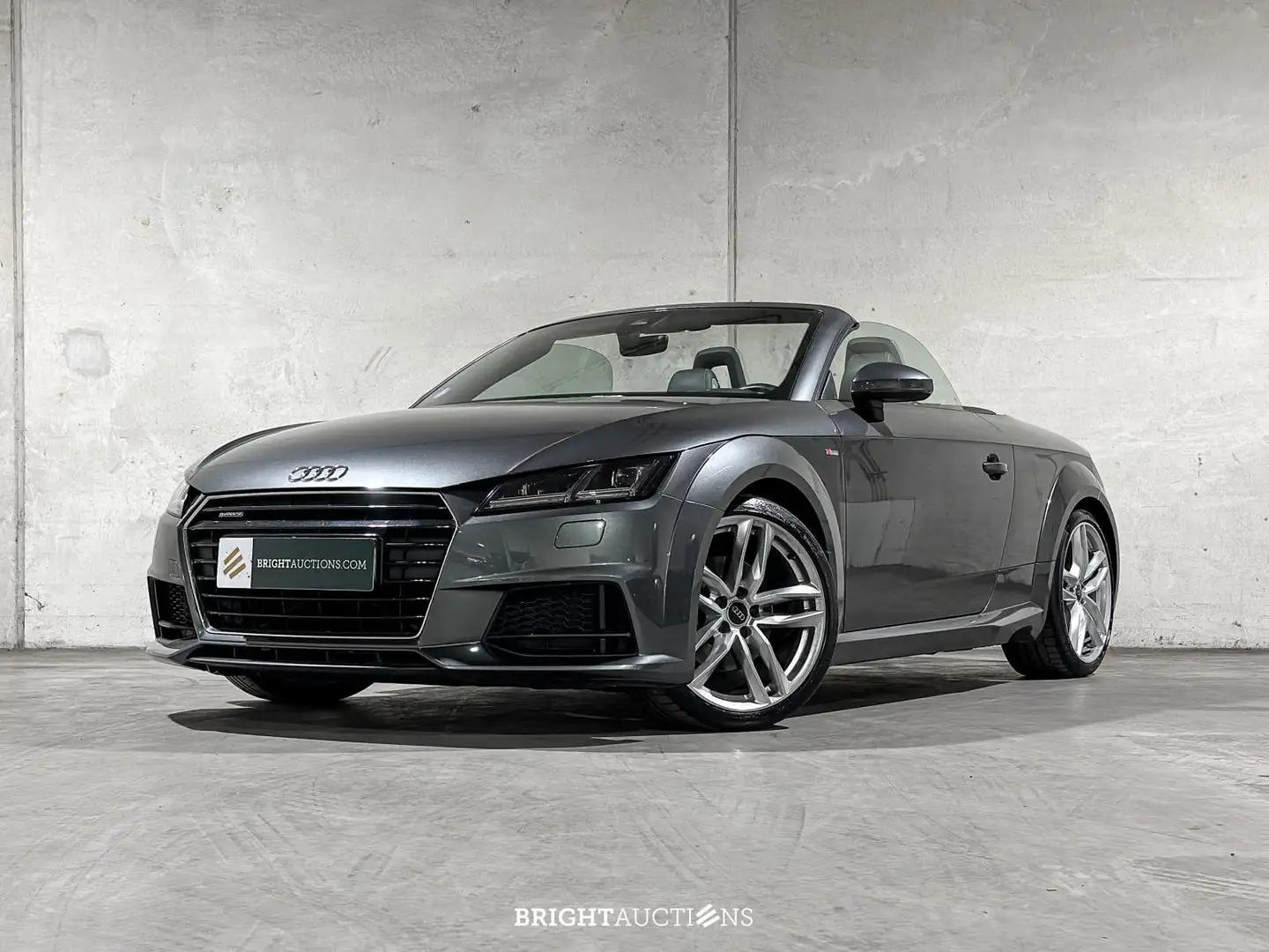 Audi TT Roadster 2.0 TFSI S-Line Quattro S-Tronic Pro Line Gris - 2