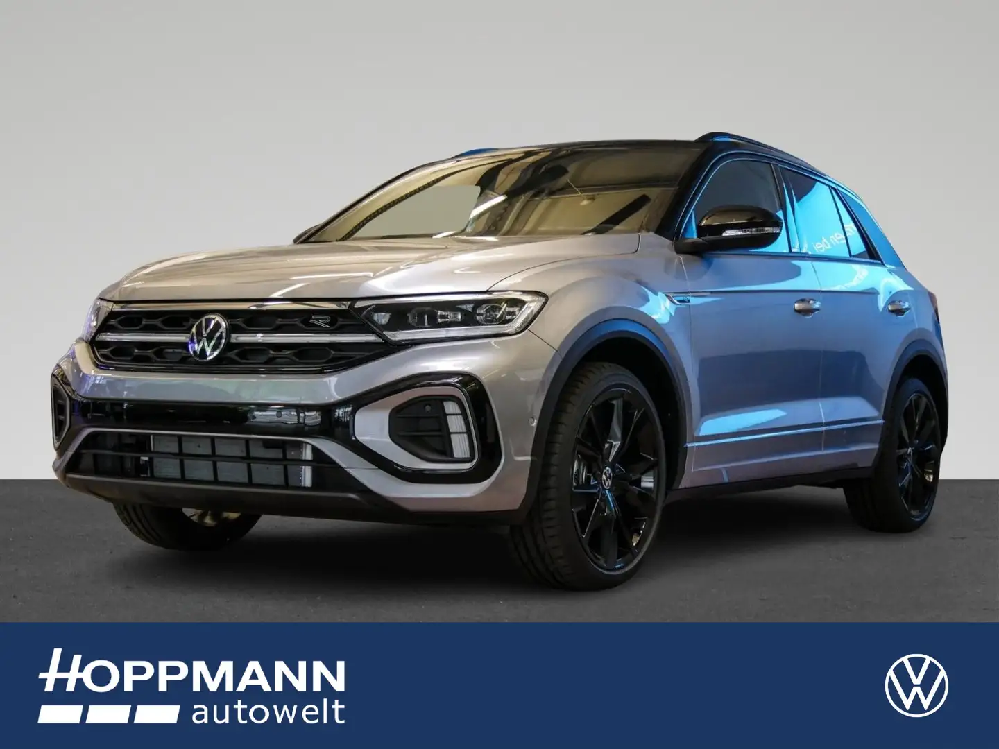 Volkswagen T-Roc R-Line 1.5 l TSI 150 PS DSG AHK,Navi,IQ Silber - 1