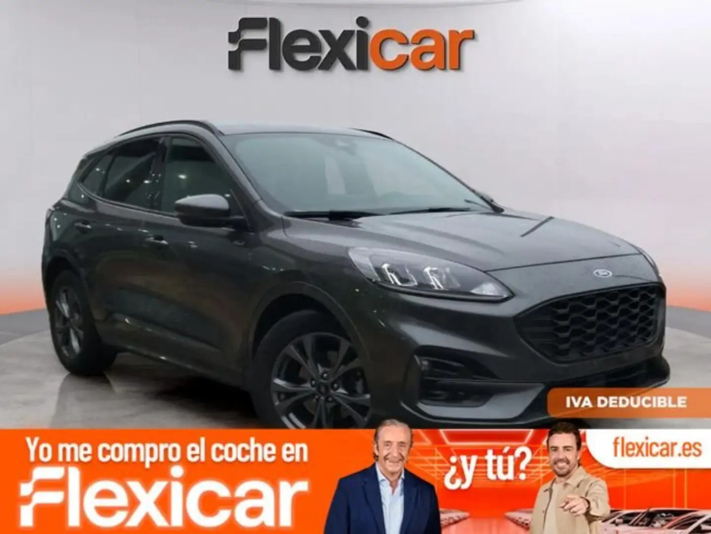 Ford Kuga 2.0 EcoBlue ST-Line FWD 120 Aut. Gris - 1