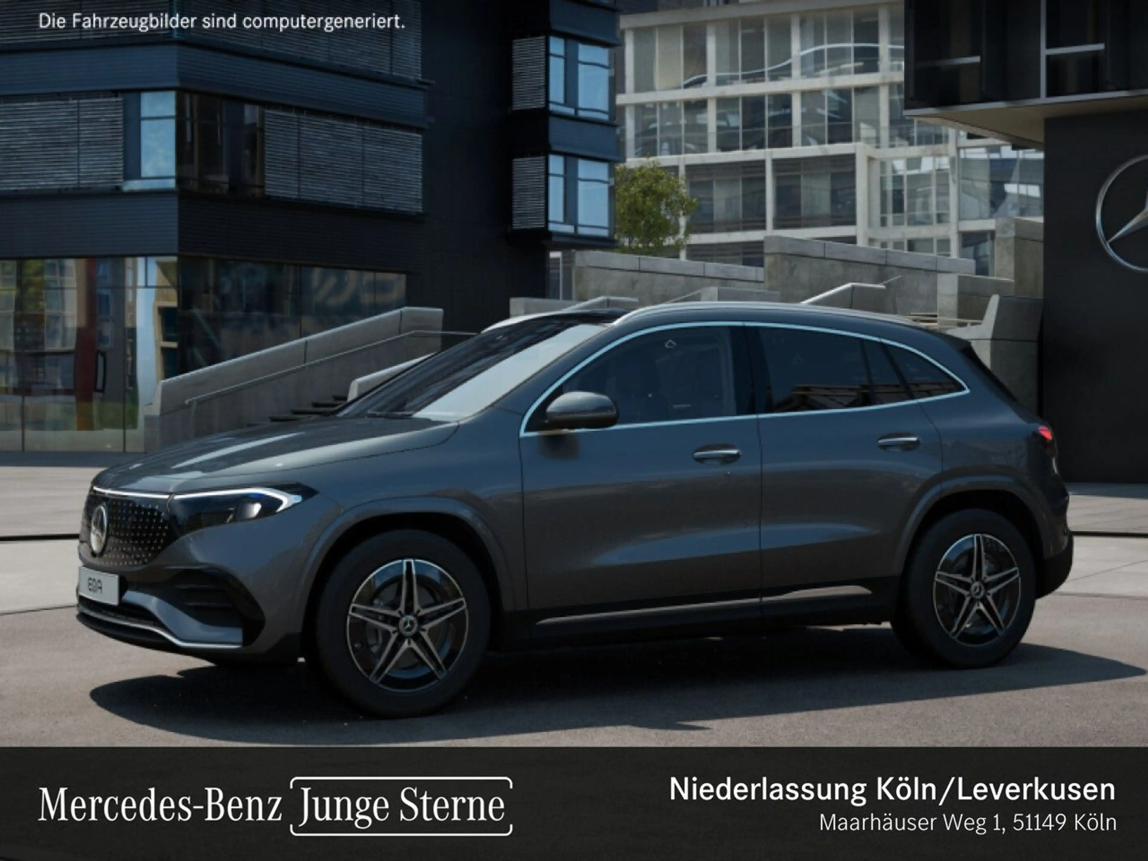 Mercedes-Benz EQA 300 4M AMG+PREMIUM+PANO+360+MEMORY+BURMESTER — photo 3