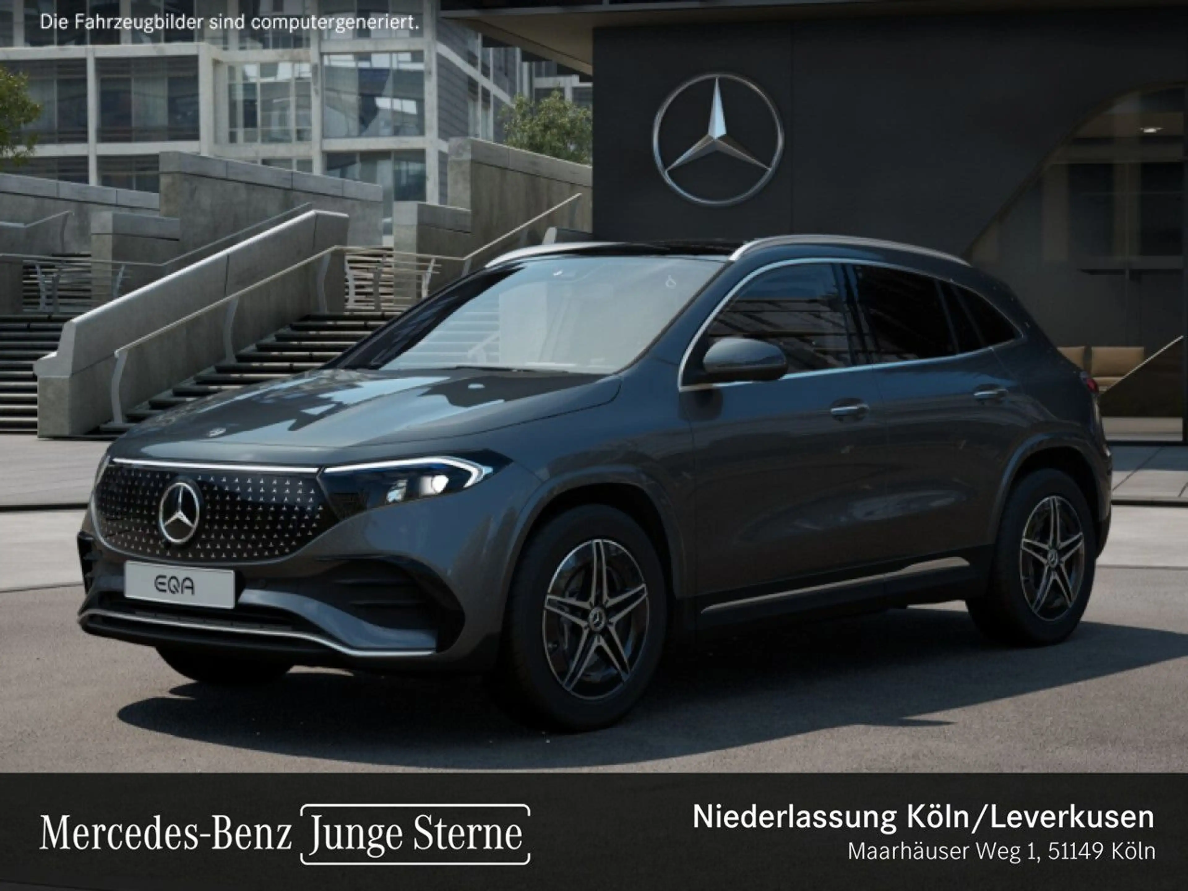 Mercedes-Benz EQA 300 4M AMG+PREMIUM+PANO+360+MEMORY+BURMESTER — photo 14