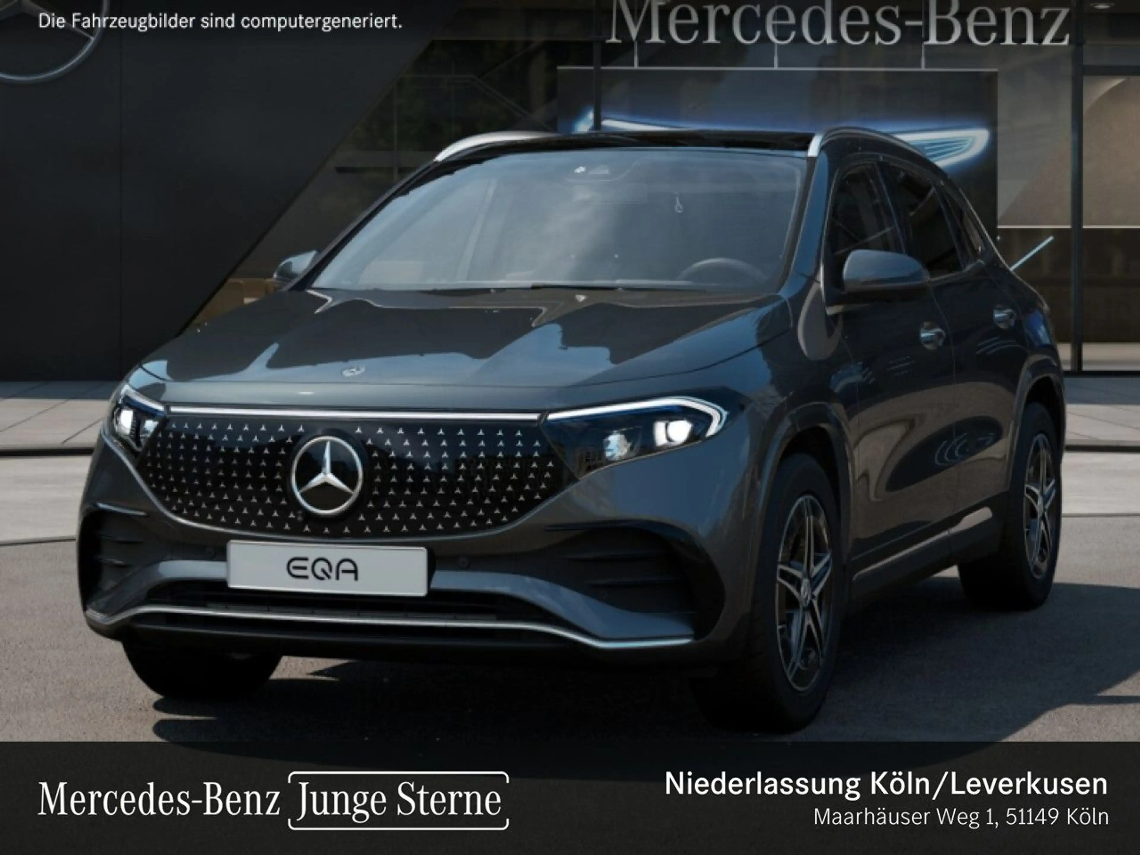 Mercedes-Benz EQA 300 4M AMG+PREMIUM+PANO+360+MEMORY+BURMESTER — photo 2