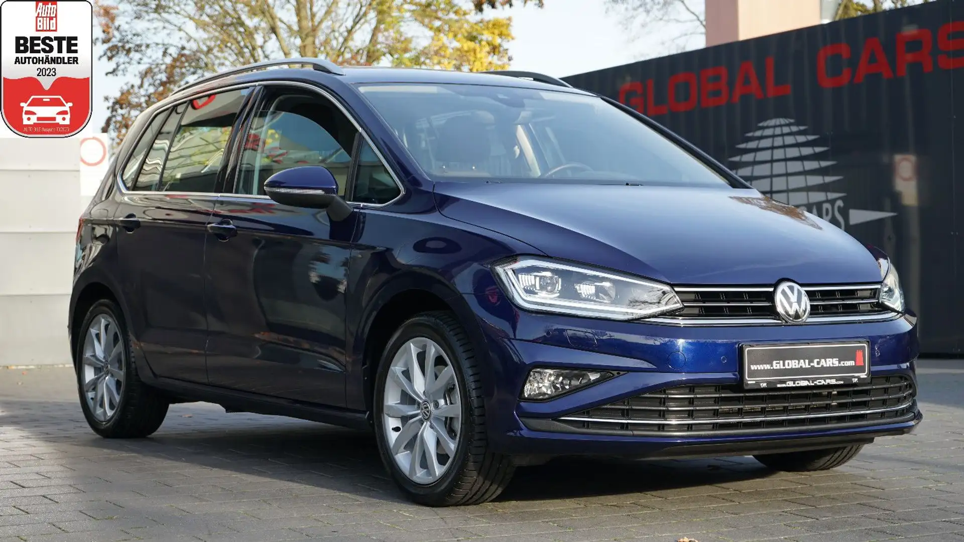 Volkswagen Golf GOLF VII 2.0TDi SPORTSVAN HIGHLINE DSG*LED*ACC* Bleu - 1