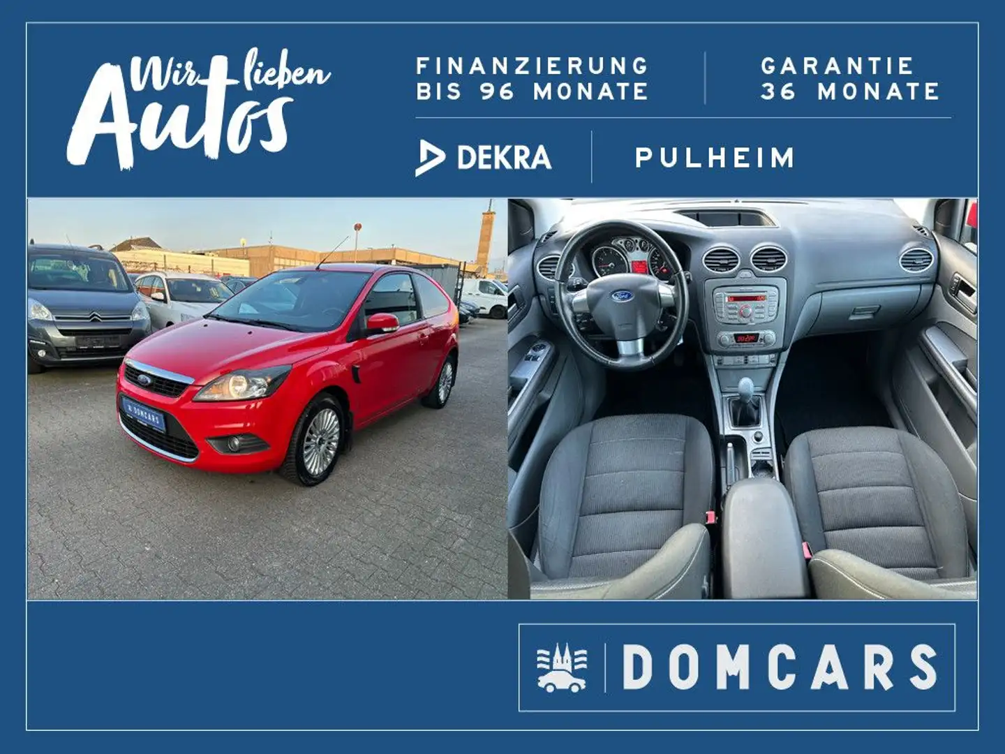 Ford Focus Lim. Titanium//ALU/KLIMA/PDC/SITZHEIZUNG// Rot - 1