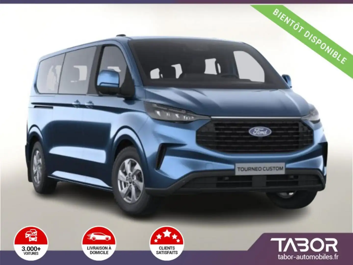 Ford Tourneo Custom TDCi 136 Trend 320 L2 ACC Albastru - 1