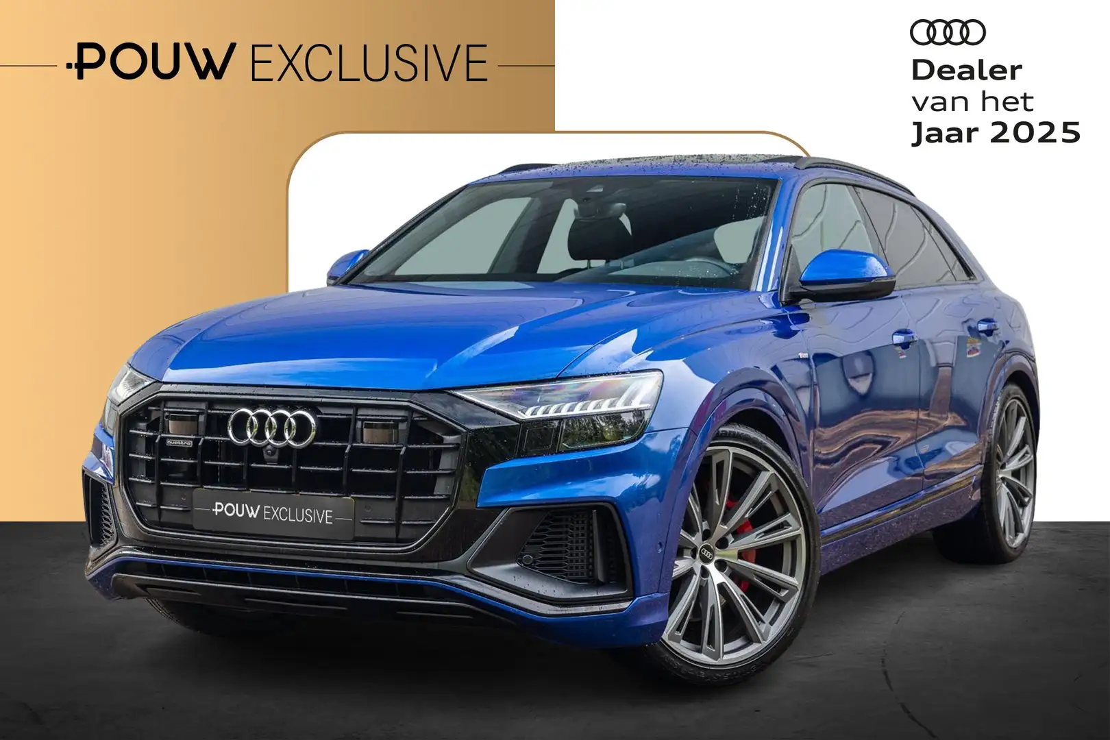 Audi Q8 55 TFSIe 380pk quattro Pro Line S | Panoramadak | Blauw - 1
