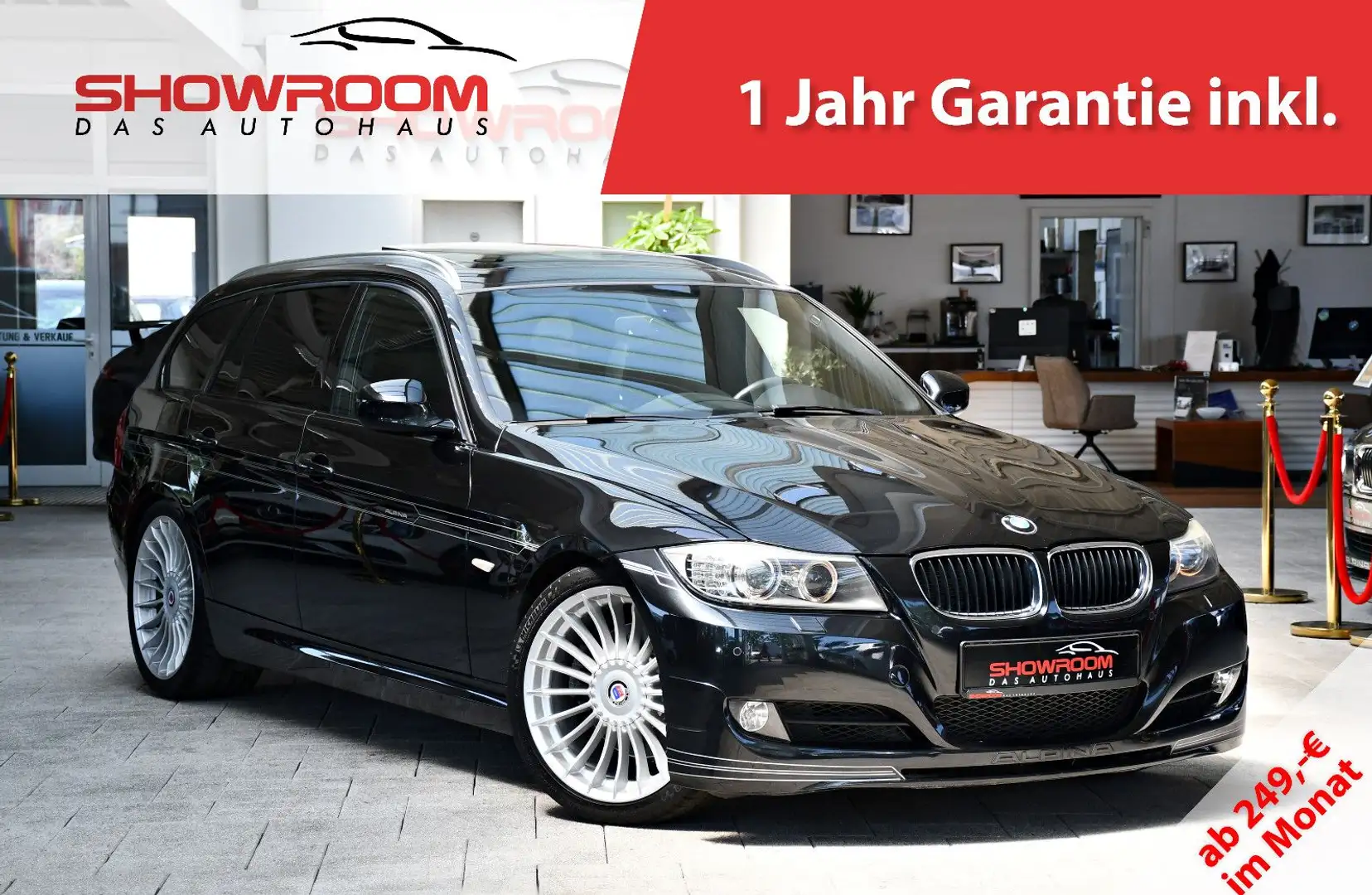 Alpina D3 2.0 Bi-Turbo SWITCH-TRONIC Touring Pano AHK Negru - 1