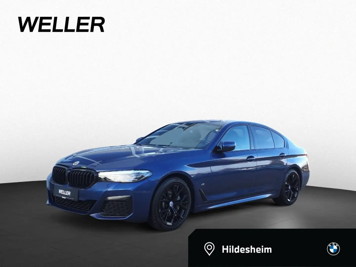 BMW 530 i M SPORT LCPr DA HUD MemoSitz HiFi Kam 19" LED Bleu - 1