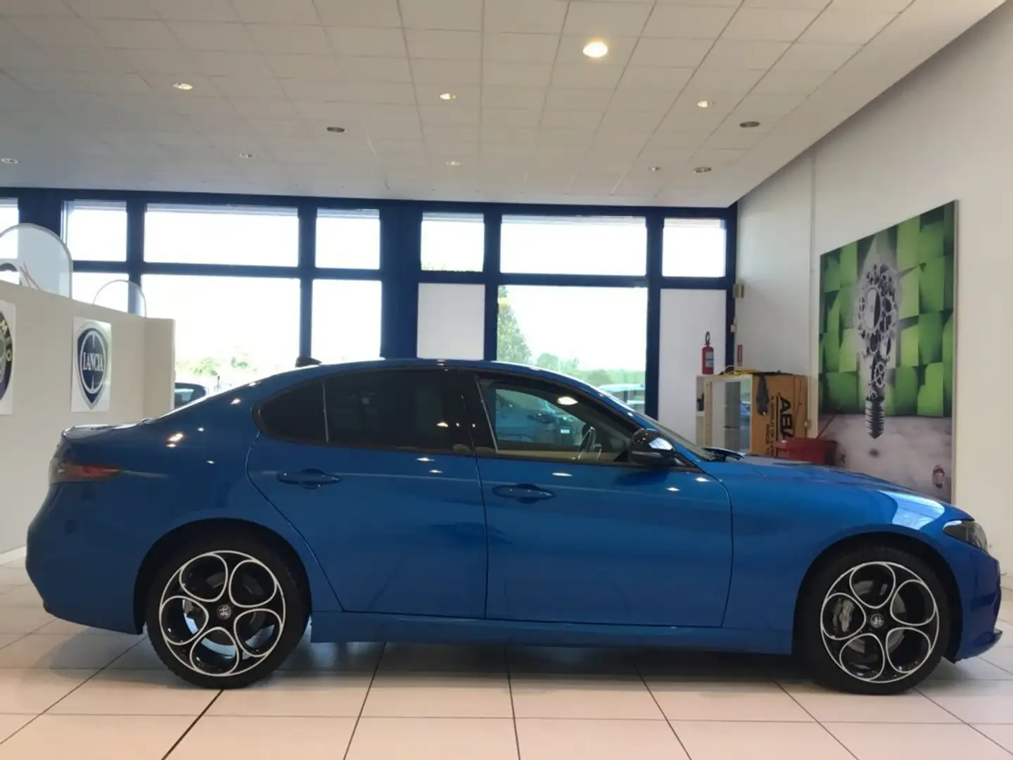 Alfa Romeo Giulia Giulia 2.0 Turbo 280 CV AT8 AWD Q4 Sprint MY24 Blau - 2