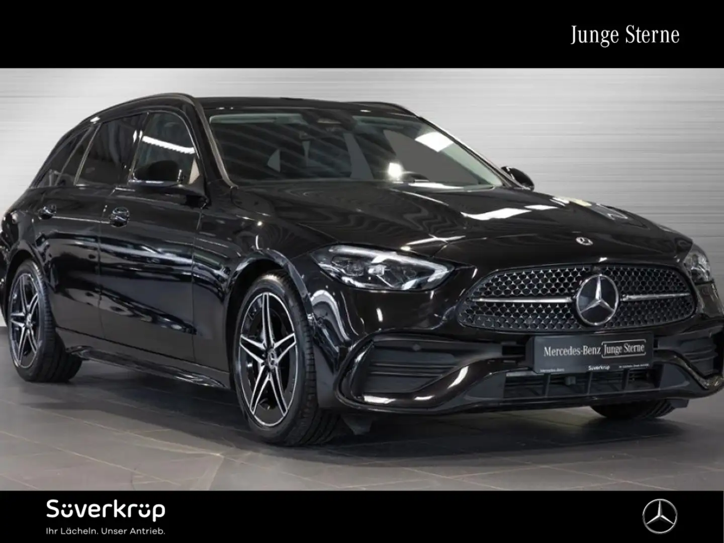 Mercedes-Benz C 200 T , AMG NIGHT SPUR PANO AHK KAMERA PDC Schwarz - 1
