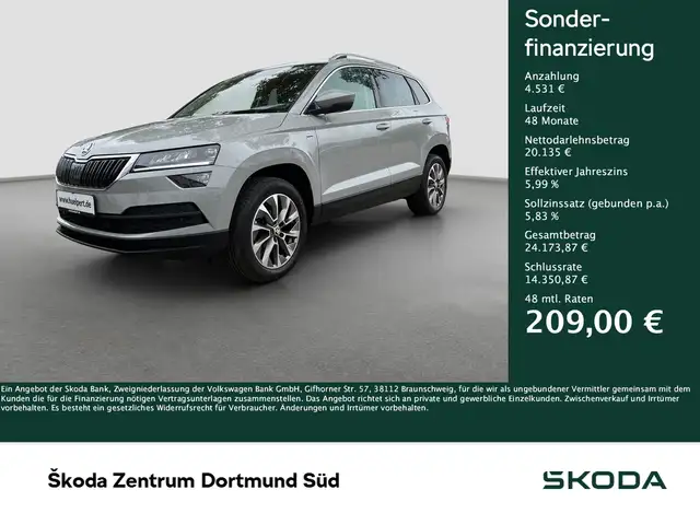 Skoda Karoq 1.5 CLEVER AHK ACC NAVI LM17 SITZHEIZUNG