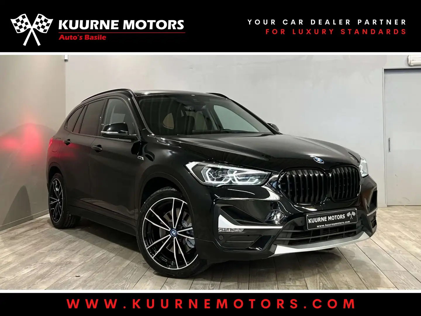 BMW X1 xDrive25e Alu19\/Led/Leder/Gps/Cam *1j garantie* Noir - 1