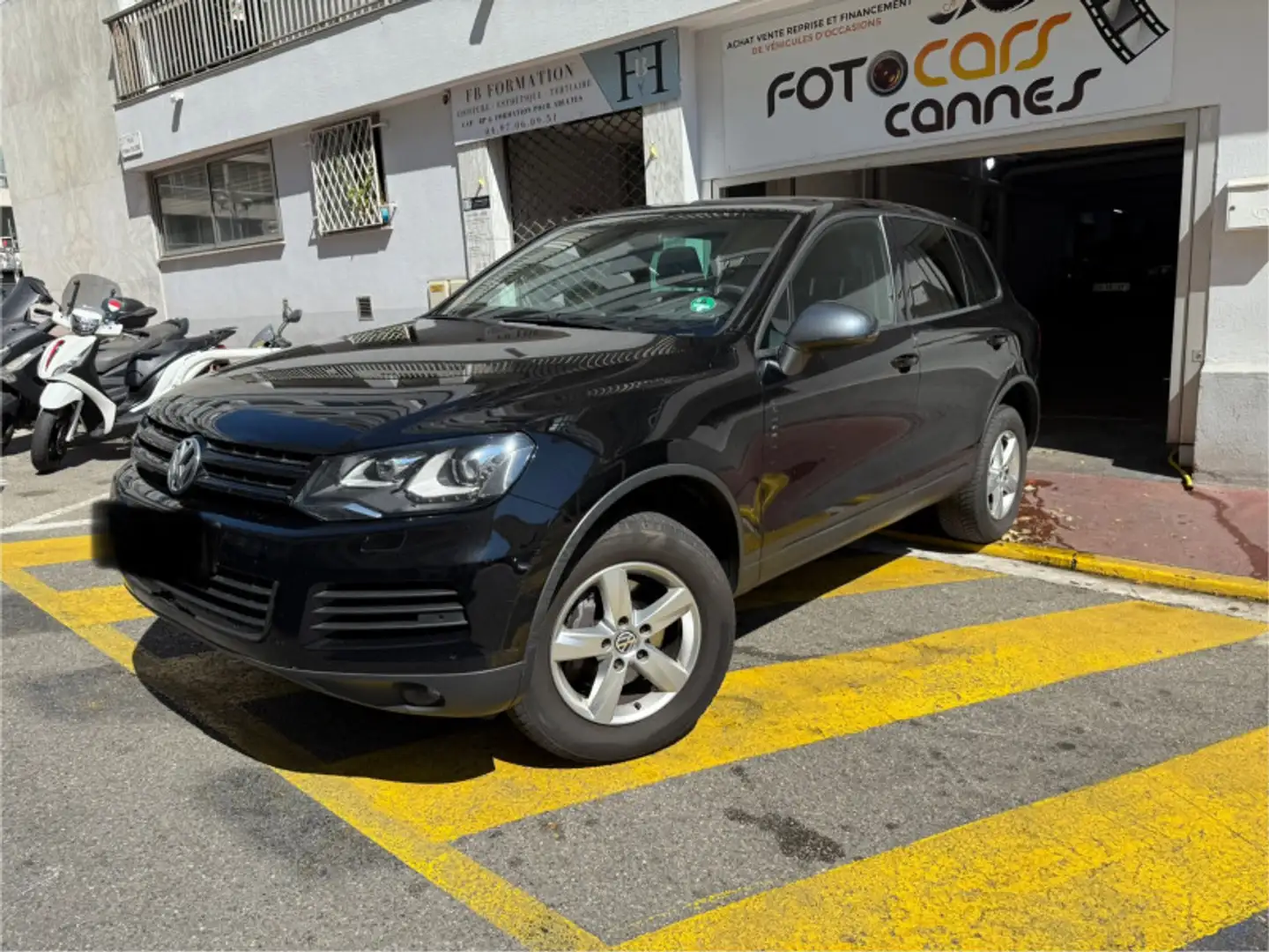 Volkswagen Touareg 3.0 V6 TDI 245CH BLUEMOTION FAP CARAT 4MOTION TIPT Noir - 1