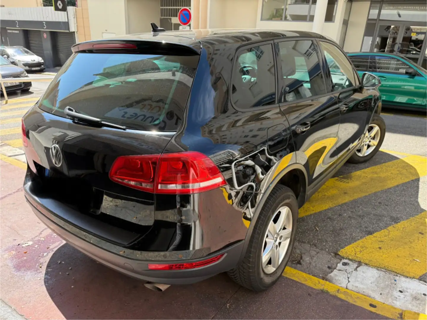 Volkswagen Touareg 3.0 V6 TDI 245CH BLUEMOTION FAP CARAT 4MOTION TIPT Noir - 2