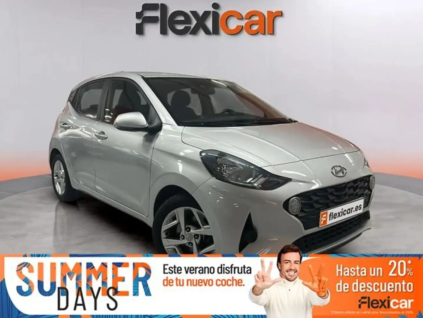 Hyundai i10 1.0 MPI Klass Gris - 1