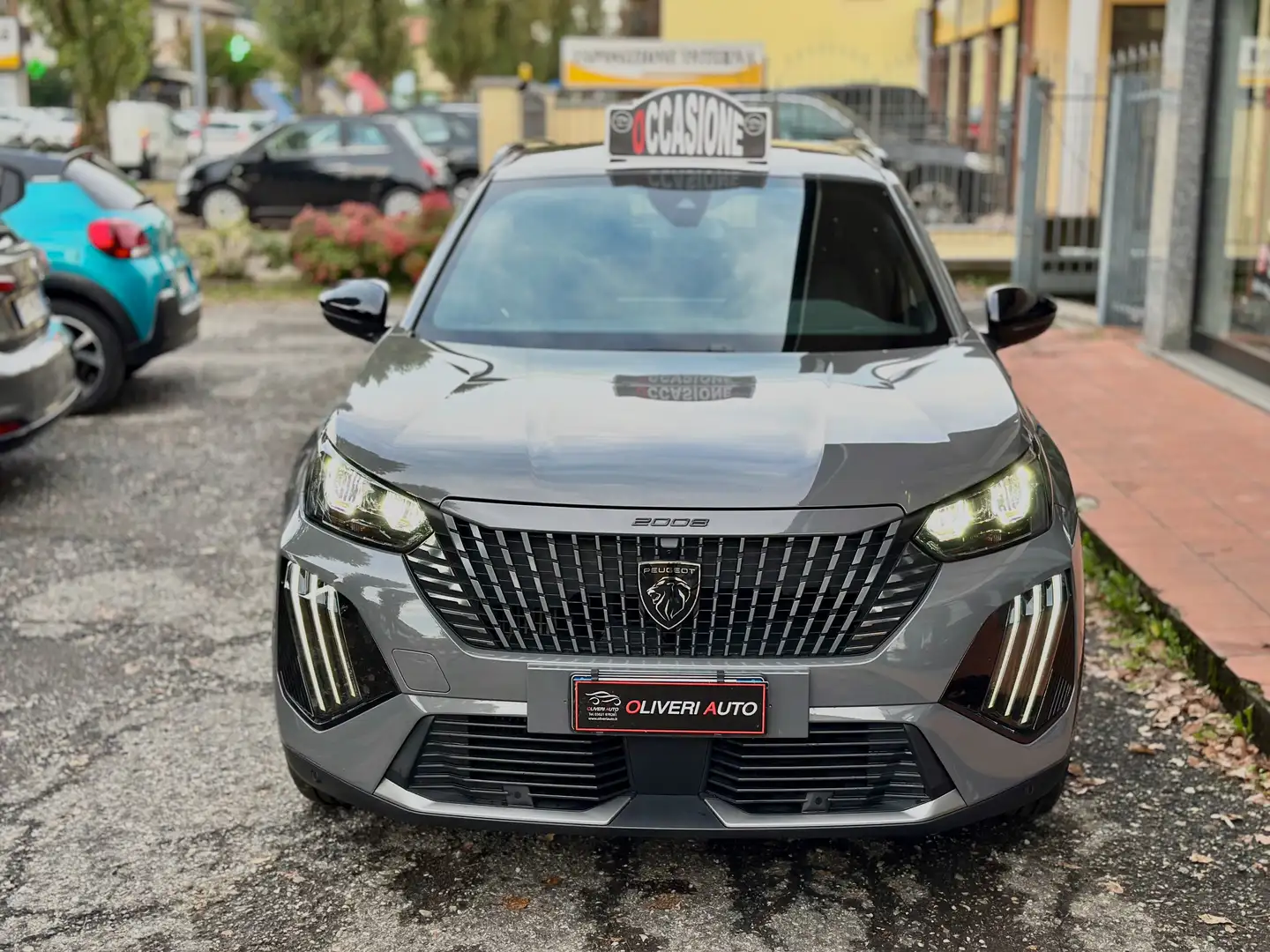 Peugeot 2008 2008 100cv Allure Pack CameraAnteriore PREZZO VERO Grigio - 2