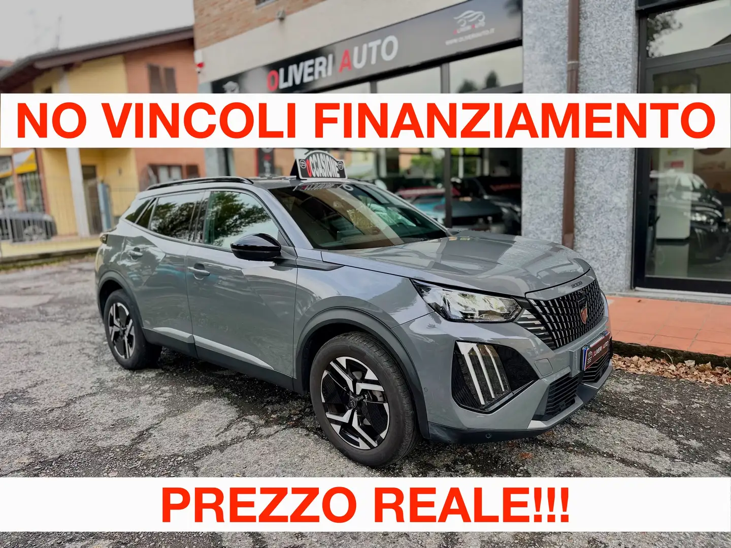 Peugeot 2008 2008 100cv Allure Pack CameraAnteriore PREZZO VERO Grigio - 1