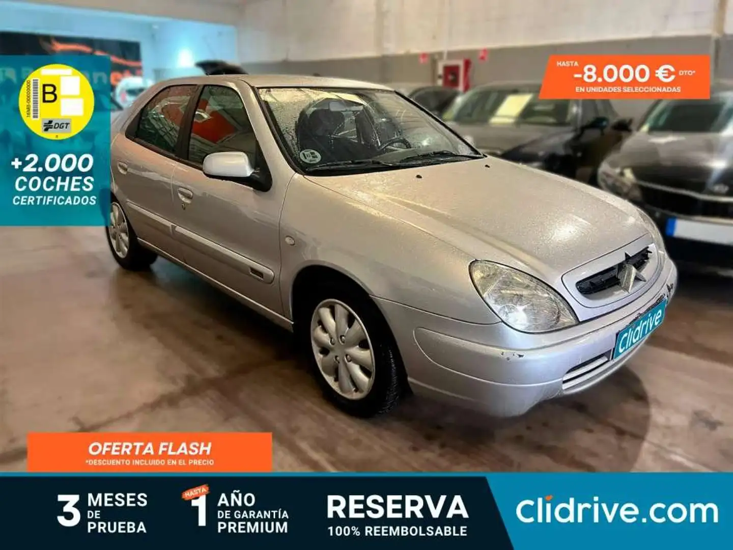 Citroen Xsara Berlina Manual de 5 Puertas Grijs - 1