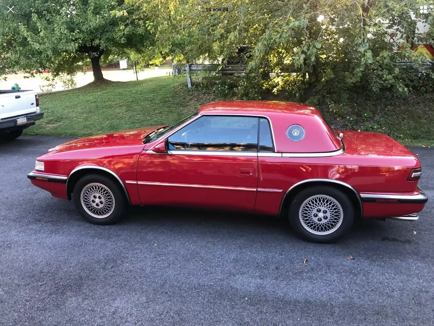 Oldtimer Maserati TC Cabrio mit Hardtop Rot - 2