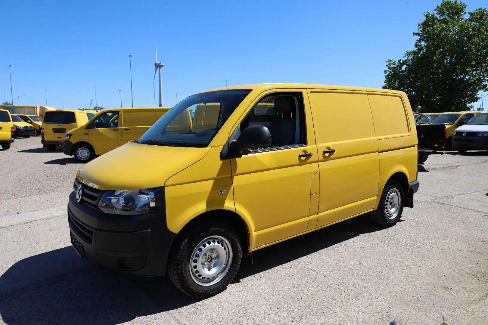Volkswagen T5 Transporter Kasten-Kombi 2.0 TDI/EU5 Geel - 2