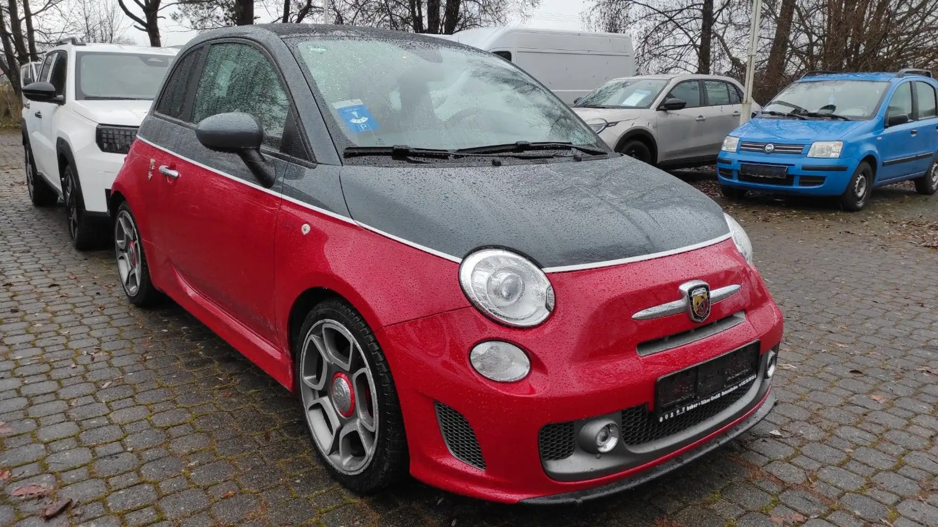 Abarth 500 595 Turismo 1,4 T-Jet 160 PS Schiebedach Grau - 2