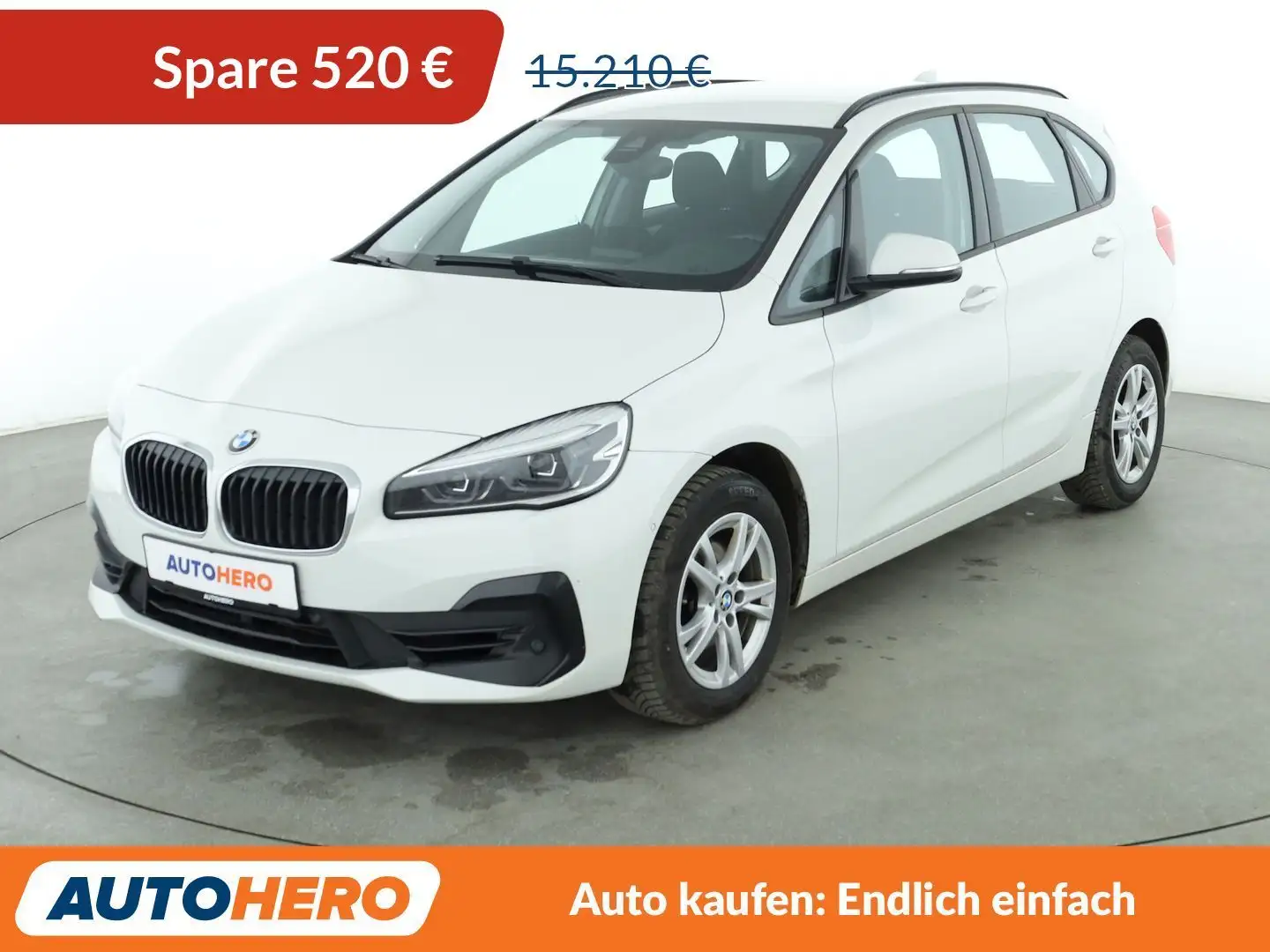 BMW 218 218i Active Tourer Advantage *NAVI*LED*TEMPO*PDC* Weiß - 1