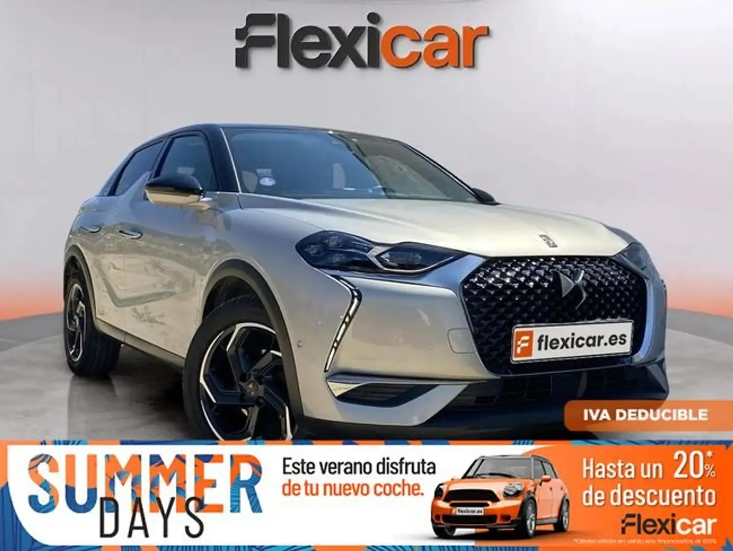 DS Automobiles DS 3 PureTech 73 kW Manual PERFORMANCE LINE Gri - 1