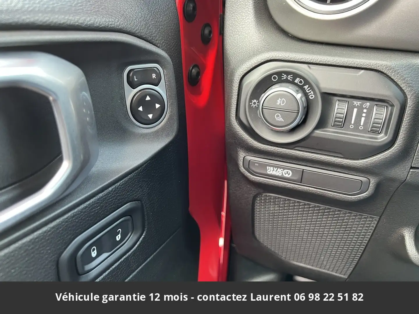 Jeep Gladiator Rubicon 4x4 Tout compris hors homologation 4500e Rouge - 2