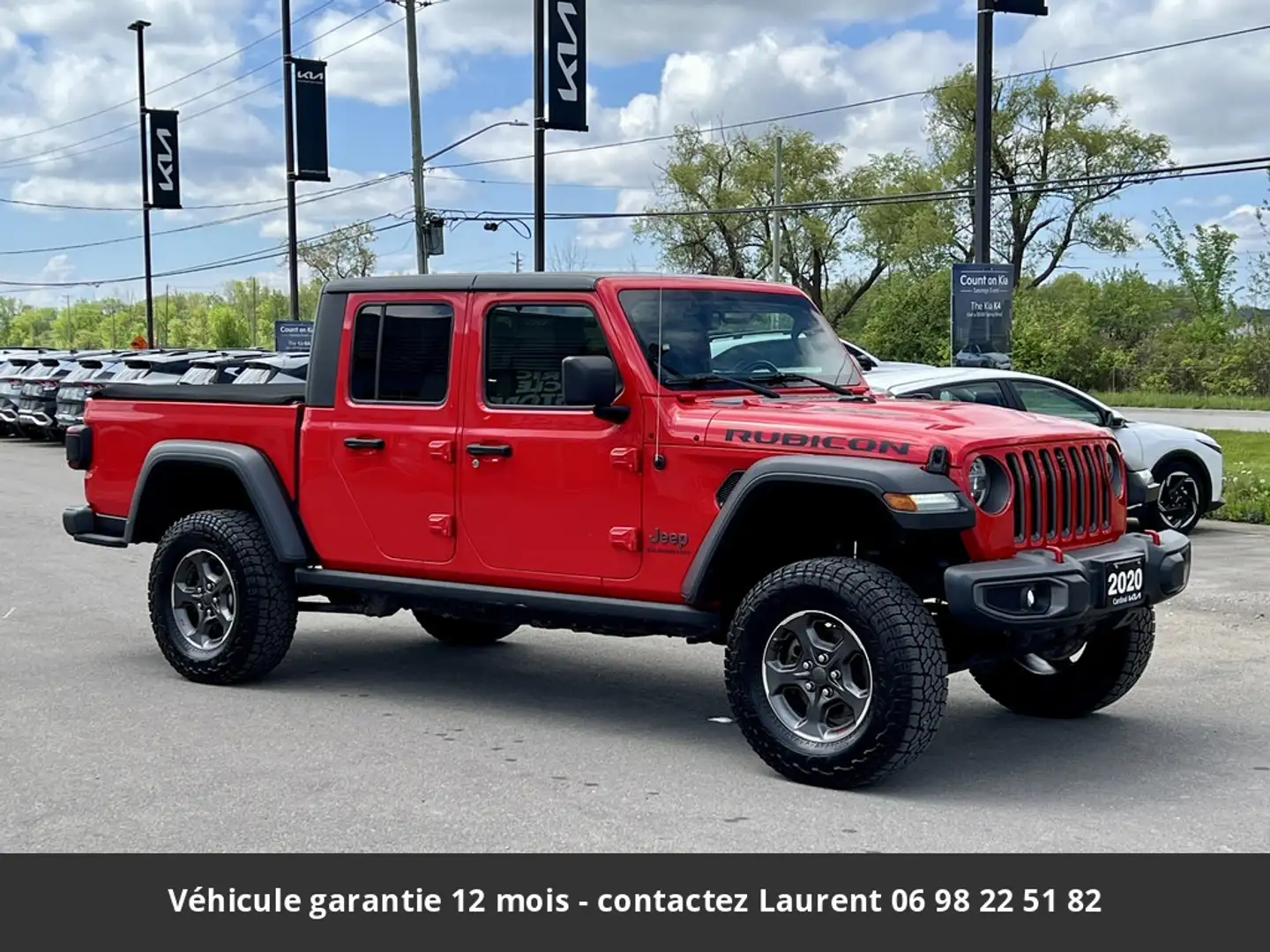 Jeep Gladiator Rubicon 4x4 Tout compris hors homologation 4500e Rouge - 1