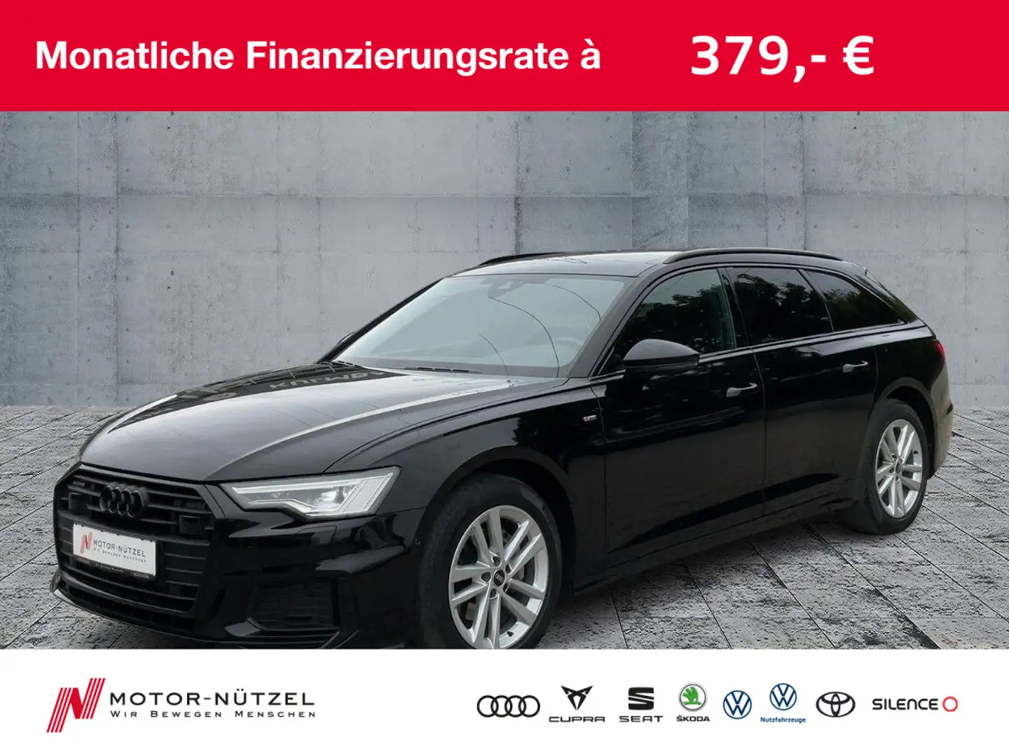 Audi A6 40 TDI QU SPORT MATRIX+NAV+RFK+ACC+PANO Nero - 1