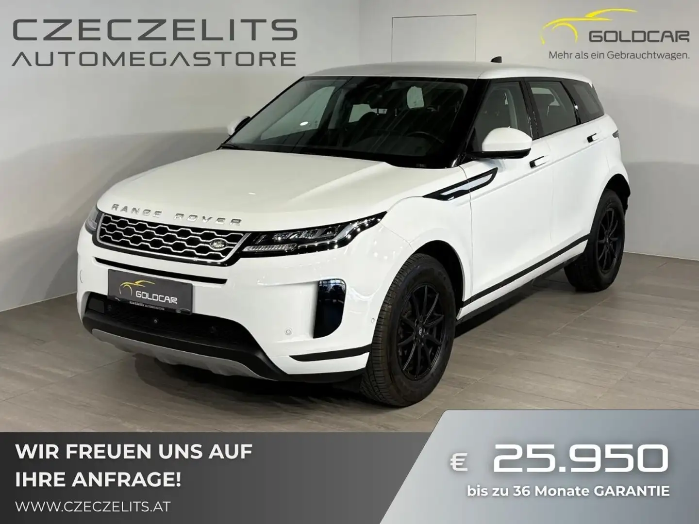 Land Rover Range Rover Evoque D165 AWD Aut. Weiß - 1