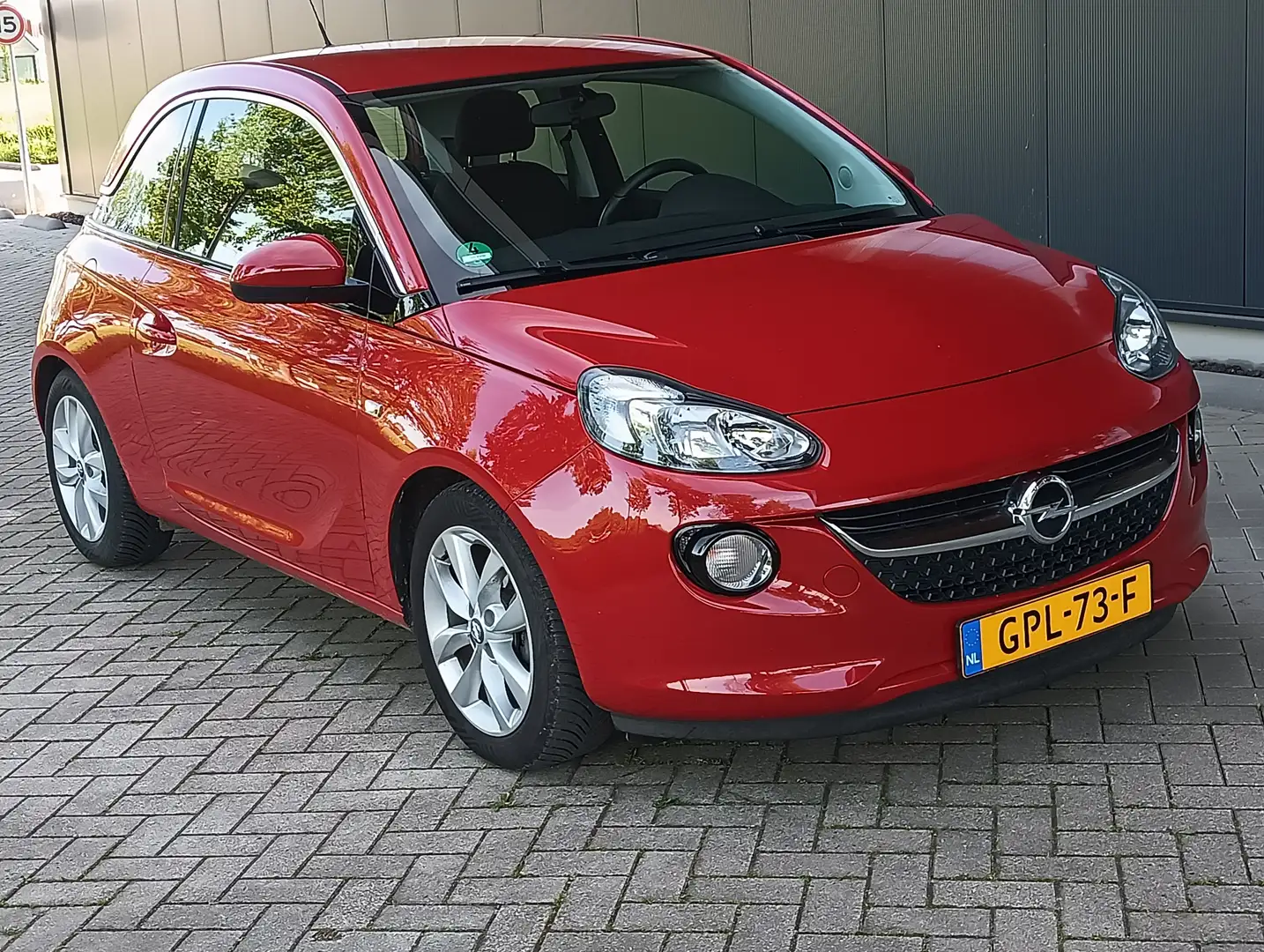 Opel Adam 1.2 Airco. Topstaat. Rood - 2