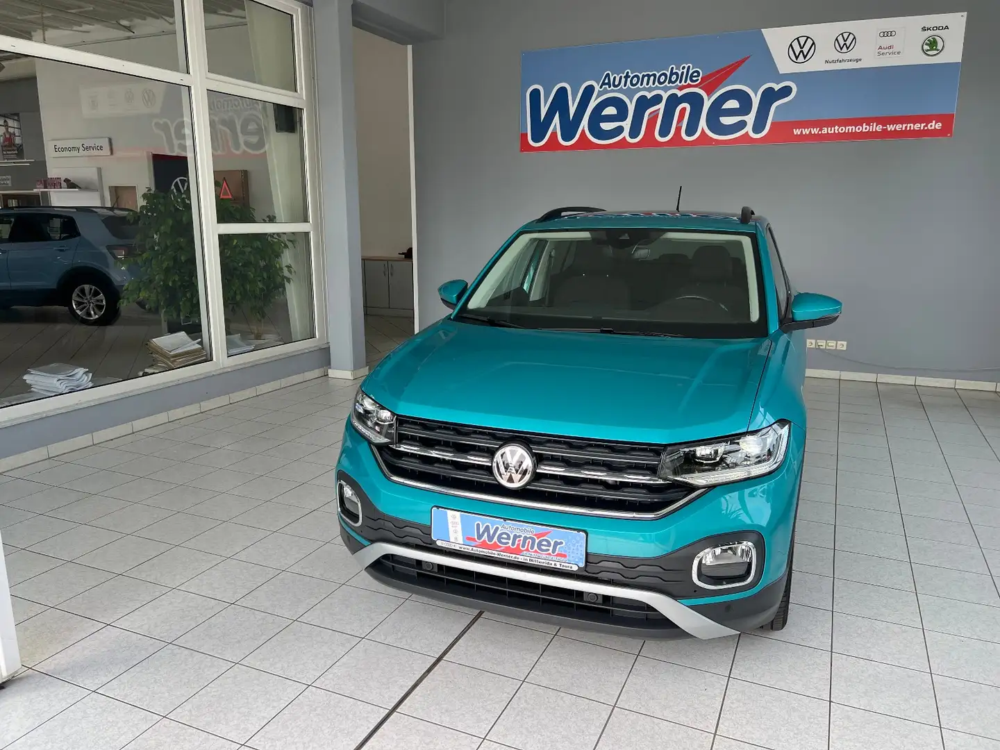 Volkswagen T-Cross United 1.5TSI DSG App-Navi LED ToterWinkel Vert - 2