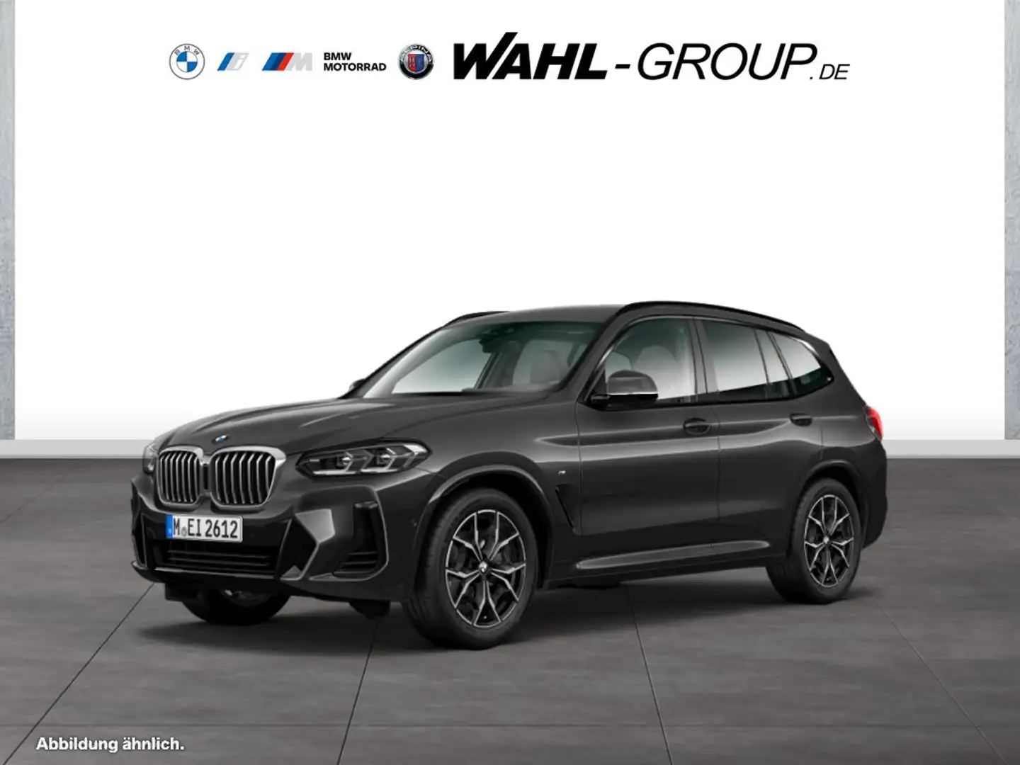 BMW X3 xDrive20d M SPORT LC PROF LEDER KOMFORTZG    HIFI Grijs - 1