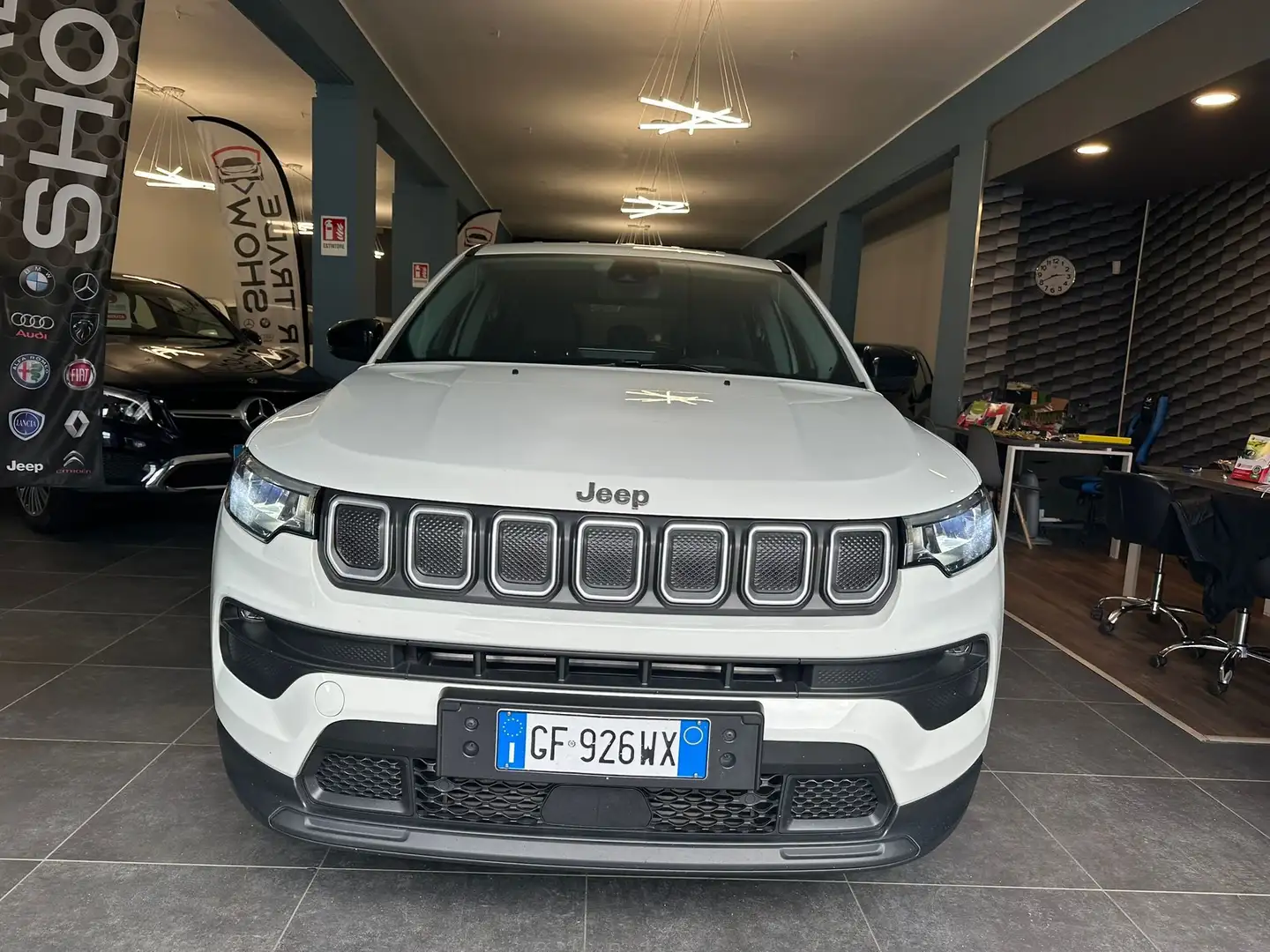 Jeep Compass Compass 1.6 mjt Business 2wd 130cv Bianco - 2