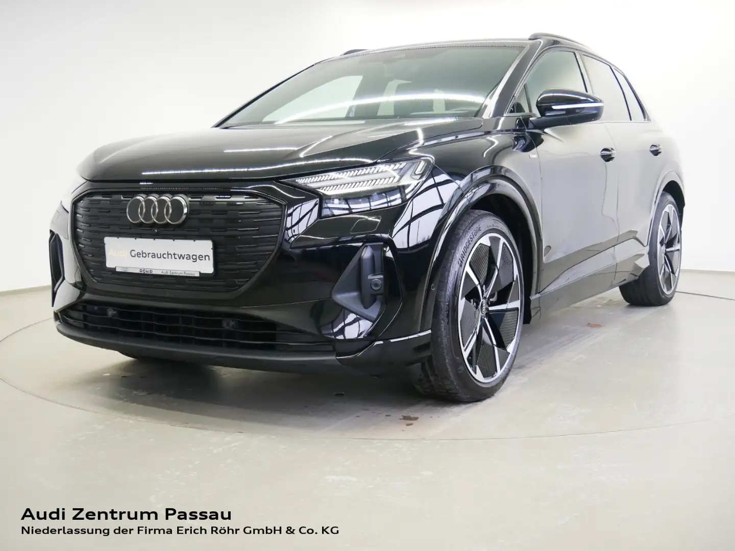 Audi Q4 e-tron Q4 50 e-tron quattro S line MATRIX virt. Cock. NAV Schwarz - 1