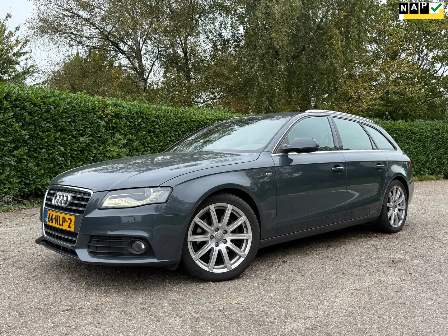 Audi A4 Avant 2.0 TFSI Pro Line S | H-Leder | S-Line | 18" Gris - 1