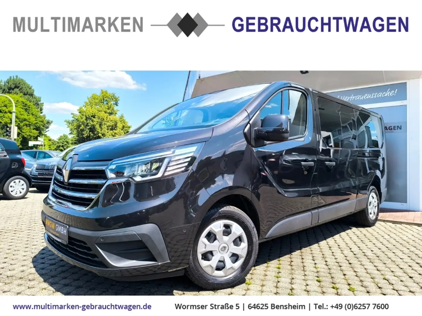 Renault Trafic Combi L2H1 3,0t Life 2.0 BLUE dCi 150 EU6d LED/SHZ Schwarz - 1