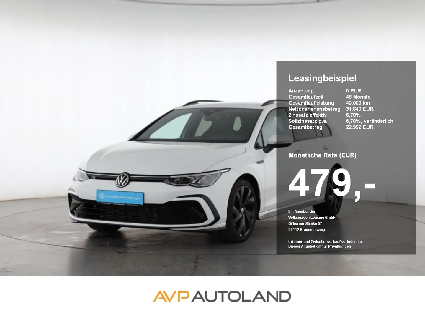 Volkswagen Golf Variant Golf VIII Variant 2.0 TSI DSG 4MOTION R-Line Weiß - 1